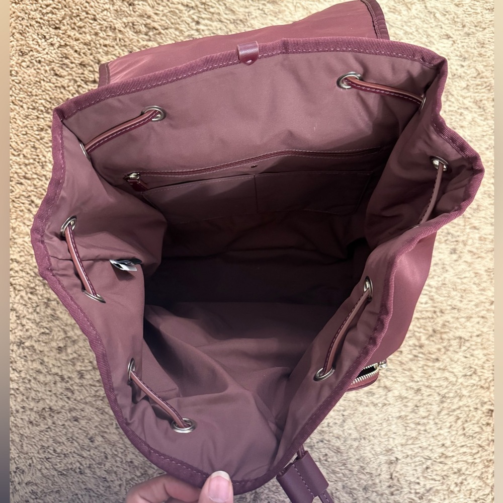 Kate Spade Burgundy Backpack - Picture 7 of 8
